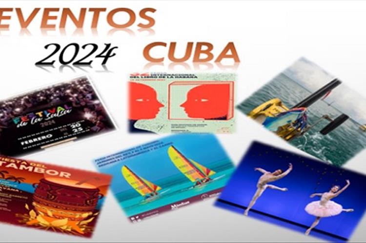 Eventos que tendrán lugar en Cuba en el primer semestre del 2024
