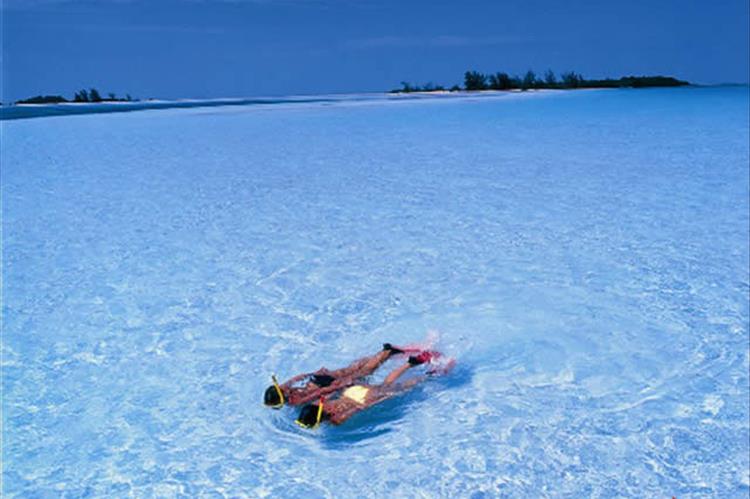Nothing like a white sand and crystal-clear water beach.