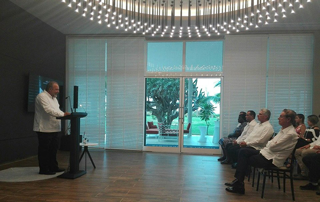 Cuban Tourism Minister, Manuel Marrero Cruz. Cuban Tourism Minister, Manuel Marrero Cruz.