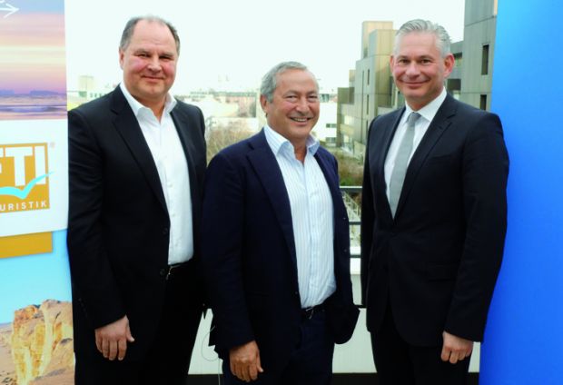Members of the German tourism company FTI Group. Members of the German tourism company FTI Group.