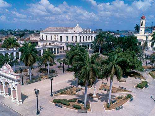 Centro histórico, Cienfuegos, Cuba. Centro histórico, Cienfuegos, Cuba.