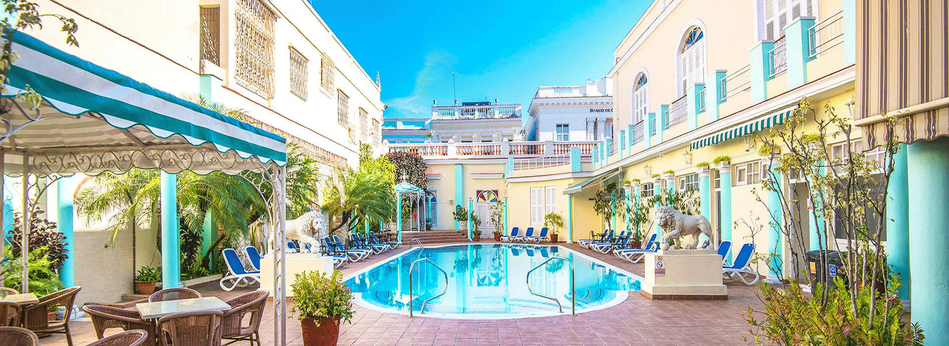 La Unión Hotel. Cienfuegos. Cuba Travel