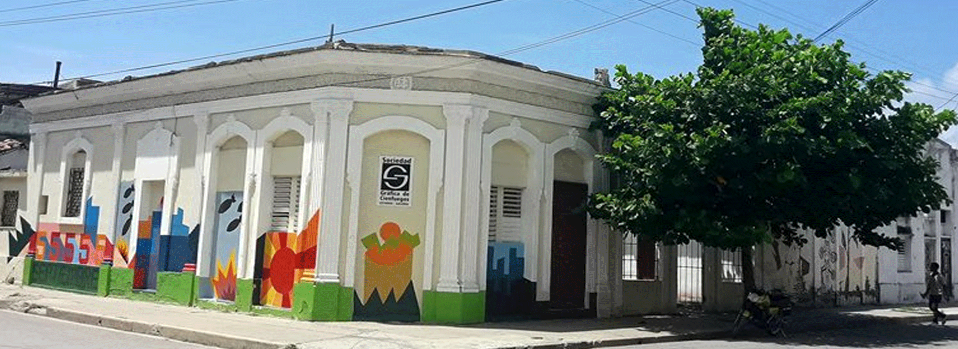 Gravurkunst, Grafik von Cienfuegos, Cuba Travel