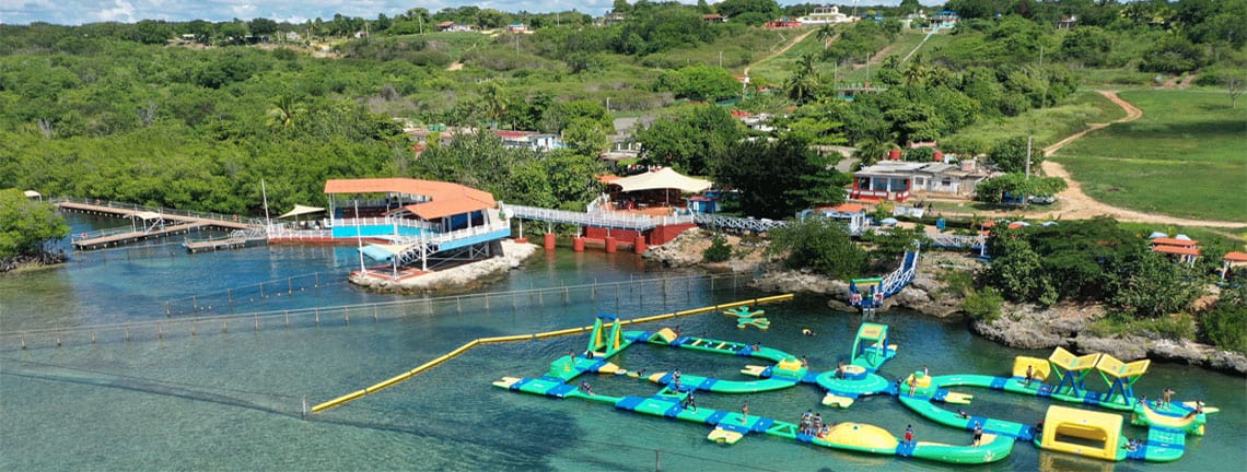 Dolphinarium and water park, Cienfuegos, Cuba Travel