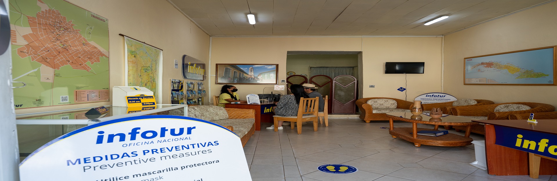  Bureau d'information touristique INFOTUR, Trinidad, Sancti Spíritus