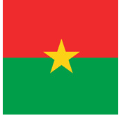 bandera de Burkina Faso Flagge von Burkina Faso