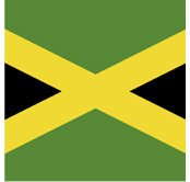 bandera de Jamaika Flagge von Jamaika