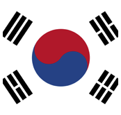 bandera de la República Popular Democrática de Corea Flagge der Demokratische Volksrepublik Korea