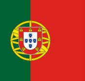 bandera de la República Portuguesa Flagge der Portugiesische Republik
