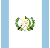 Bandera de la República de Guatemala Flagge der Republik von Guatemala