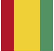 bandera de la República de Guinea Flagge der Republik von Guinea