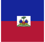 bandera de la República de Haití Flagge der Republik von Haiti