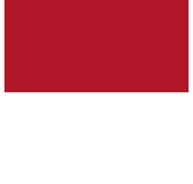 bandera de la República de Indonesia Flagge der Republik Indonesien