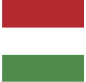 bandera de la República de Hungría Flagge der Republik Ungarn