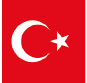 bandera de la República de Turquía Flagge der Republik von Türkei