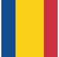 bandera de Rumanía Flagge von Rumänien